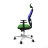 Office Chair with Headrest Jorquera Piqueras y Crespo 1D086N1 Green