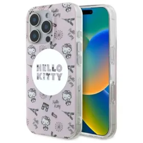 Hello Kitty IML All Over Paris MagSafe - Case for iPhone 16 Pro (pink)