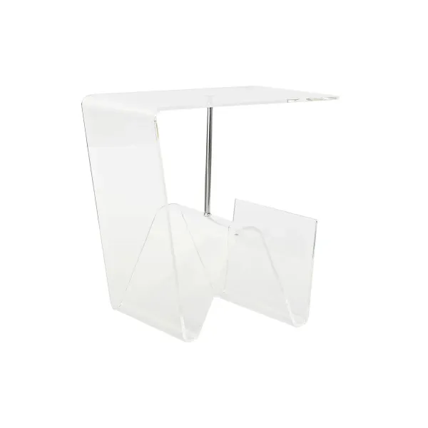 Coffee Table DKD Home Decor Metal Transparent Acrylic (40 x 30 x 44 cm)