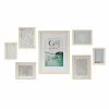 Wall photo frame DKD Home Decor 32,5 x 1,5 x 45 cm Crystal Natural Green MDF Wood Scandinavian