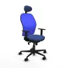Office Chair with Headrest Jorquera Piqueras y Crespo 1D036N1 Navy Blue