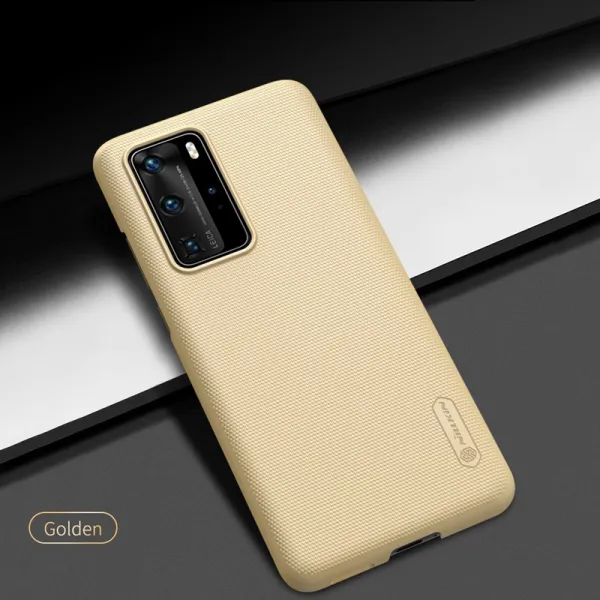 Nillkin Super Frosted Shield - Case for Huawei P40 Pro (Golden)