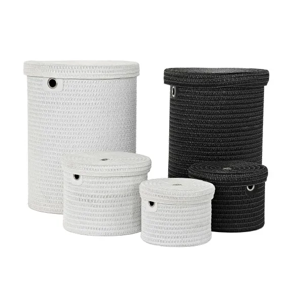 Basket set DKD Home Decor polypropylene (5 pcs) (42 x 42 x 53 cm)