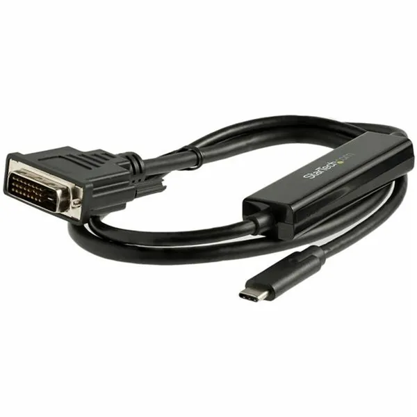 USB C to DVI-DCable Startech CDP2DVIMM1MB Black 1 m