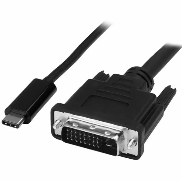 USB C to DVI-DCable Startech CDP2DVIMM1MB Black 1 m