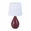 Desk lamp Versa Camy Red Ceramic (20 x 35 x 20 cm)