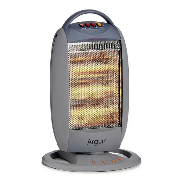 Halogen Heater 1200 W Grey