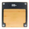 Digital Bathroom Scales TM Electron Brown Bamboo