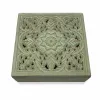 Jewelry box Versa Mandala MDF Wood (20 x 7 x 20 cm)