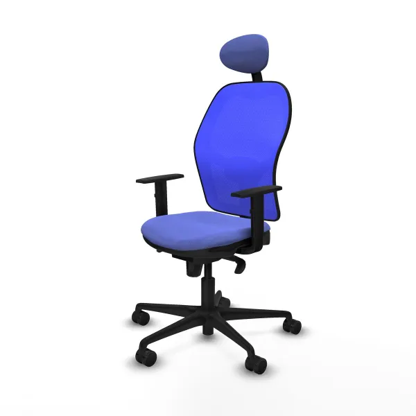 Office Chair with Headrest Jorquera Piqueras y Crespo 1D036N1 Light Blue