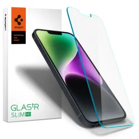 Spigen Glas.TR Slim – Tempered Glass for iPhone 17e / 16e / 14 / 13 / 13 Pro