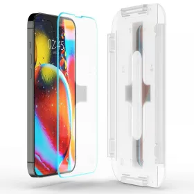 Spigen Glas.TR EZ Fit - Tempered Glass Apple iPhone 16e / iPhone 14 / iPhone 13 / iPhone 13 Pro (Clear)