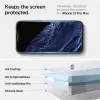 Spigen Glas.TR EZ Fit - Tempered Glass Apple iPhone 16e / iPhone 14 / iPhone 13 / iPhone 13 Pro (Clear)