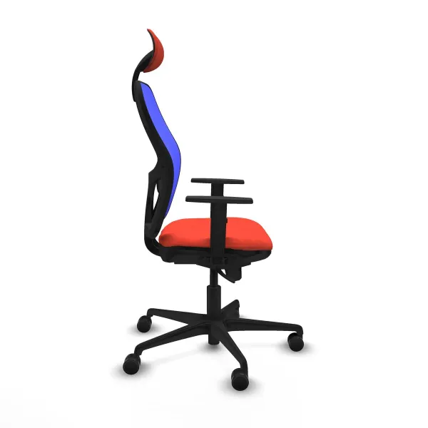 Office Chair with Headrest Jorquera Piqueras y Crespo 1D036N1 Dark Orange