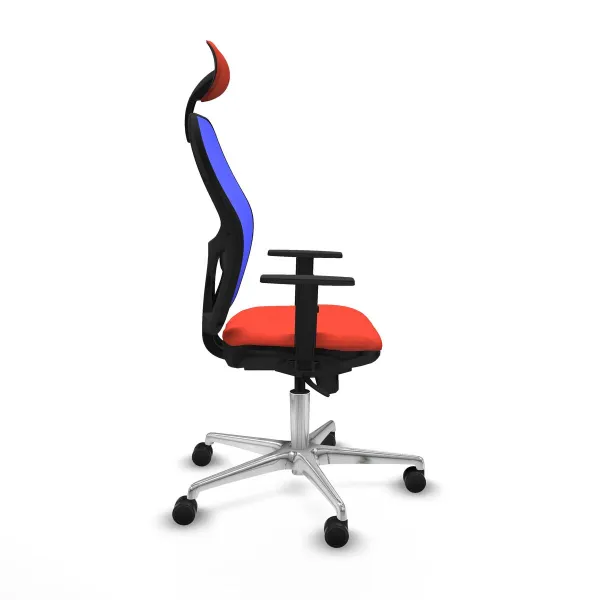 Office Chair with Headrest Jorquera Piqueras y Crespo 1D086N1 Dark Orange