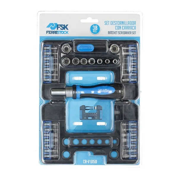 Screwdriver Set Ferrestock 38 pcs