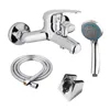 Accessories set Fontastock Bath/Shower Zinc