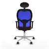Office Chair with Headrest Jorquera Piqueras y Crespo 1D086N1 Red