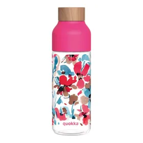 Quokka Ice - ecozen Water Bottle 720 ml (Red Flowers)