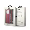 Karl Lagerfeld Color Stripes Strap - Case for iPhone 14 Pro (Pink)