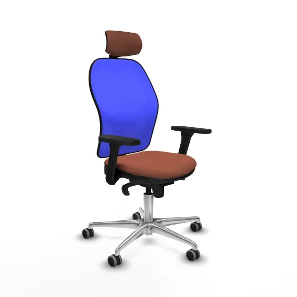 Toimistotuoli Piqueras y Crespo 3D086G2 Sininen Ruskea