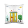 Cushion cover Lemon Ribbon Traffic (50 x 50 cm)