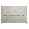 Cushion cover Naturals Matt (50 x 30 cm)