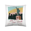 Cushion cover Cool Kids Postcard (50 x 50 cm)