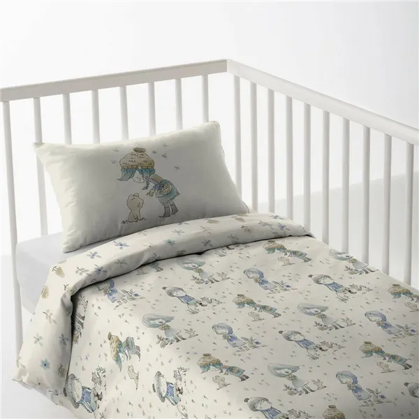 Cot Quilt Cover Cool Kids Dery Reversible 100 x 120 + 20 cm