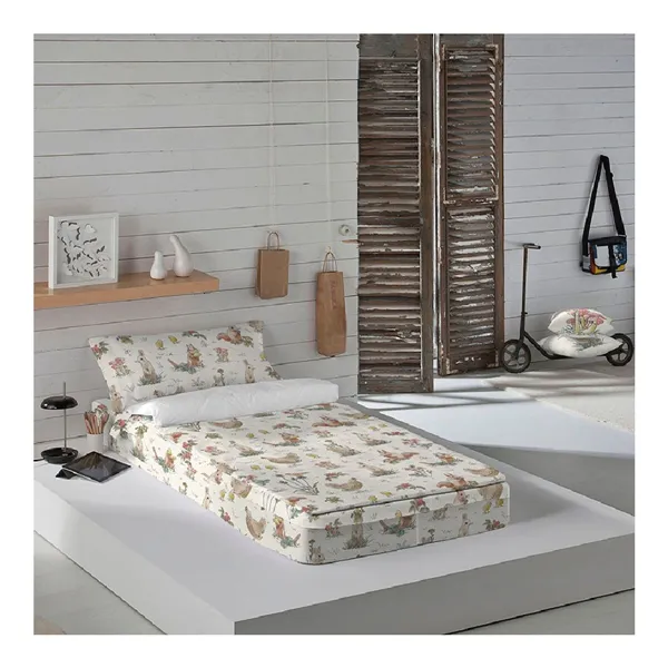 Quilted Zipper Bedding Icehome Spring Field 90 x 190/200 cm (Single)