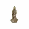 Decorative Figure DKD Home Decor Brown Golden Buddha Oriental 15 x 9 x 30 cm