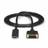 DisplayPort to DVI Adapter Startech DP2DVI2MM6           (1,8 m) Black 1.8 m