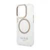 Guess Metal Outline MagSafe - Case for iPhone 14 Pro Max (Clear)