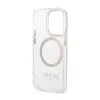 Guess Metal Outline MagSafe - Case for iPhone 14 Pro Max (Clear)