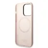 Karl Lagerfeld Silicone Ikonik Karl's Head MagSafe - Case for iPhone 14 Pro Max (Pink)