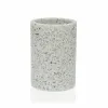 Toothbrush Holder Versa White Resin (7,3 x 10,4 x 7,3 cm)