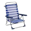 Beach Chair Alco 1 Aluminium Multi-position Foldable 79,5 x 59,5 x 56 cm (79,5 x 59,5 x 56 cm)