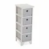 Chest of drawers Versa Oxford Wood Paolownia wood (30 x 72 x 25 cm)