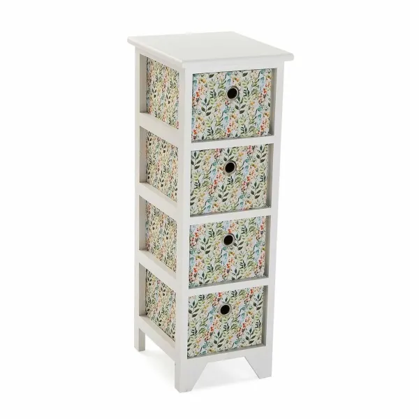 Chest of drawers Versa Acuarela Wood Paolownia wood (30 x 72 x 25 cm)