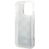 Karl Lagerfeld Monogram Liquid Glitter - Case for iPhone 14 Pro Max (Black)
