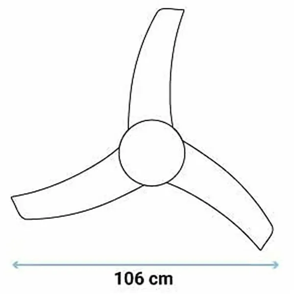 Ceiling Fan Universal Blue MISTRAL 3042 60W (106 cm)