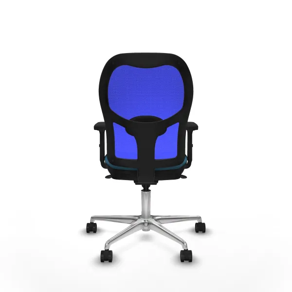 Office Chair Piqueras y Crespo 2D086N0 Blue Petroleum green
