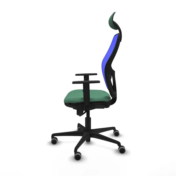Office Chair with Headrest Jorquera Piqueras y Crespo 1D036G1 Emerald Green