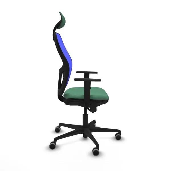 Office Chair with Headrest Jorquera Piqueras y Crespo 1D036G1 Emerald Green