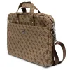 Guess Saffiano 4G Triangle Logo Computer Bag - Notebook bag 15 ”/ 16” (Brown)