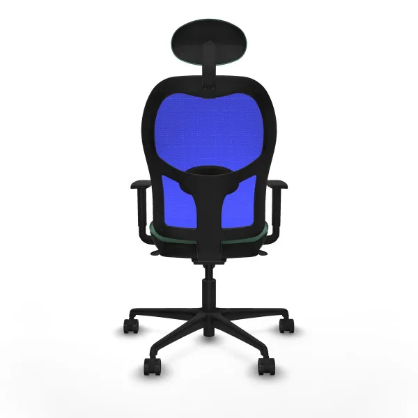 Toimistotuoli niskatuella Jorquera Piqueras y Crespo 1D036N1 Smaragdin vihreä