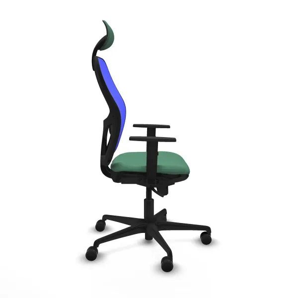Office Chair with Headrest Jorquera Piqueras y Crespo 1D036N1 Emerald Green