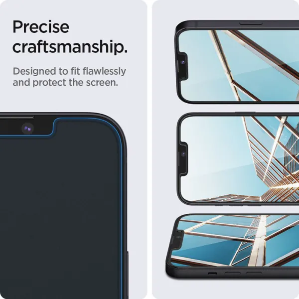 Spigen GLAS.TR EZ FIT 2-Pack - Tempered Glass for iPhone 17e / 16e / 14 / 13 Pro / 13 2 pcs