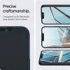 Spigen GLAS.TR EZ FIT 2-Pack - Tempered Glass for iPhone 17e / 16e / 14 / 13 Pro / 13 2 pcs