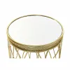 Set of 2 small tables DKD Home Decor Golden 40 x 40 x 54 cm